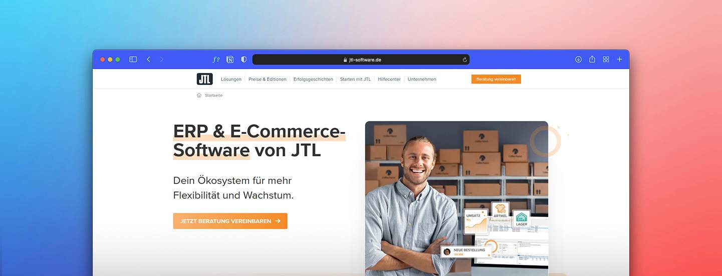 JTL ERP and e-commerce software